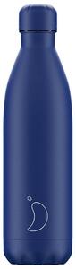 Mπουκάλι Θερμός Chilly's με χωρητικότητα 750ml και διατήρηση θερμοκρασίας 12h ζεστό / 24h κρύο - Blue