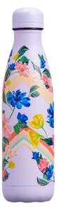 Μπουκάλι Θερμός Original Floral Chilly's με χωρητικότητα 500ml και διατήρηση θερμοκρασίας 12h ζεστό / 24h κρύο - Graphic Garden