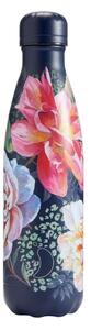 Μπουκάλι Θερμός Original Floral Chilly's με χωρητικότητα 500ml και διατήρηση θερμοκρασίας 12h ζεστό / 24h κρύο - Climbing Camellia