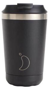 Ποτήρι Θερμός Original Chilly's με χωρητικότητα 340ml και διατήρηση θερμοκρασίας 6h ζεστό - Black