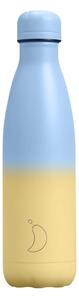 Μπουκάλι Θερμός Original Gradient Chilly's με χωρητικότητα 500ml και διατήρηση θερμοκρασίας 12h ζεστό / 24h κρύο - Sky