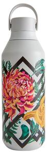Μπουκάλι Θερμός Series 2 Botanicals Chilly's με χωρητικότητα 500ml και διατήρηση θερμοκρασίας 12h ζεστό / 24h κρύο - Woven Dahlia