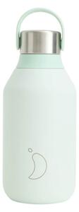 Μπουκάλι Θερμός Series 2 Chilly's με χωρητικότητα 350ml και διατήρηση θερμοκρασίας 12h ζεστό / 24h κρύο - Lichen Green