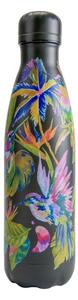 Μπουκάλι Θερμός Tropical Chilly's με χωρητικότητα 750ml και διατήρηση θερμοκρασίας 12h ζεστό / 24h κρύο - Midnight Jungle