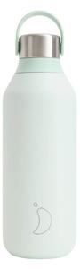 Μπουκάλι Θερμός Series 2 Chilly's με χωρητικότητα 500ml και διατήρηση θερμοκρασίας 12h ζεστό / 24h κρύο - Lichen Green