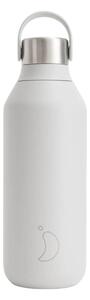 Μπουκάλι Θερμός Series 2 Chilly's με χωρητικότητα 500ml και διατήρηση θερμοκρασίας 12h ζεστό / 24h κρύο - Granite Grey