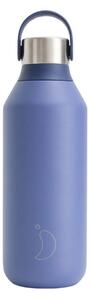 Μπουκάλι Θερμός Series 2 Chilly's με χωρητικότητα 500ml και διατήρηση θερμοκρασίας 12h ζεστό / 24h κρύο - Whale Blue