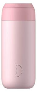 Ποτήρι Θερμός Series 2 Chilly's με χωρητικότητα 500ml και διατήρηση θερμοκρασίας 4h ζεστό - Blush Pink