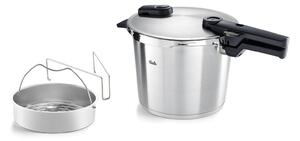 Χύτρα Ταχύτητας Fissler Vitaquick Premium με καλάθι ατμού, χωρητικότητα 6L και διάμετρο 22cm