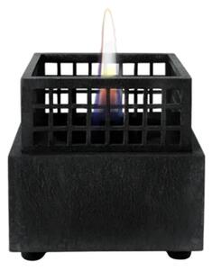 Επιτραπέζια Εστία Φωτιάς Agni 16 Tenderflame με διάρκεια καύσης 2 - 3 ώρες, χωρητικότητα δεξαμενής 250ml και διαστάσεις 16.5x16.5x17cm - Black