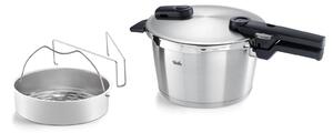 Χύτρα Ταχύτητας Fissler Vitaquick Premium με καλάθι ατμού, χωρητικότητα 4.5L και διάμετρο 22cm