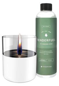 Σετ Gift Pack Επιτραπέζια εστία φωτιάς Lilly 10 & Tenderfuel 1lt Τenderflame με διάρκεια καύσης 9 - 10 ώρες, χωρητικότητα δεξαμενής 300ml και διαστάσε