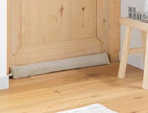 Αεροστόπ Πόρτας Flanela Douceur d'intérieur με διαστάσεις 80x10cm - Beige