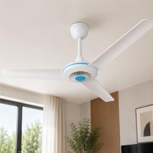 Ανεμιστήρας Οροφής Dictrolux 586008 με 3 φτερά, ισχύ 23W και διάμετρο 90cm - Λευκό