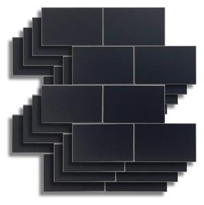 Αυτοκόλλητα Πλακάκια (Σετ 4τμχ) L-C Careo Black 1770154