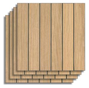 Αυτοκόλλητα Πλακάκια (Σετ 4τμχ) L-C Lato Wooden 1770171