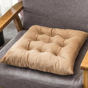 Βελουτέ Μαξιλάρι Καρέκλας (40x40) Melinen Velvet Beige
