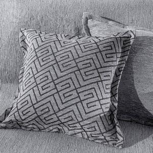 Διακοσμητική Μαξιλαροθήκη (45x45) 2 Όψεων Guy Laroche Op-Av-Om Silver