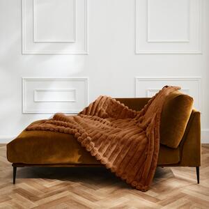 Κουβέρτα Γούνινη Υπέρδιπλη (220x240) L-C Boudoir Camel 1613064