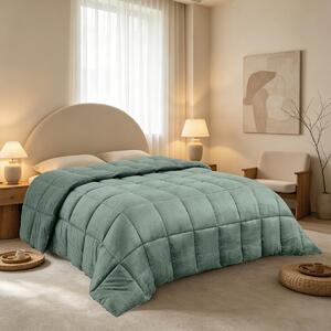Κουβερτοπάπλωμα King Size (240x260) Melinen Shelby Aqua