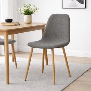 Καρέκλα Τραπεζαρίας (58.5x55x93) Spitishop Daily Natural/Grey