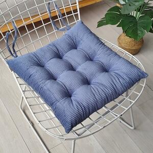 Μαξιλάρι Καρέκλας (40x40) Melinen Cord Blue