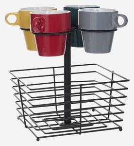 Κούπες 260ml Με Καλάθι (Σετ 4τμχ) S-D Rack 166353