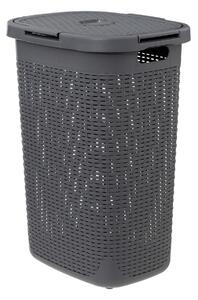 Καλάθι Απλύτων 60Lit (35.2x45x65.8) F-V Rattan Concrete 202408J