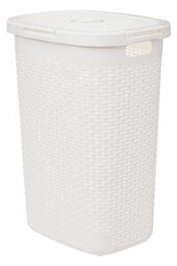 Καλάθι Απλύτων 60Lit (35.2x45x65.8) F-V Rattan White 202408M