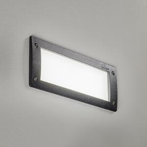 Φωτιστικό τοίχου LED Leti 300 Square μαύρο, CCT