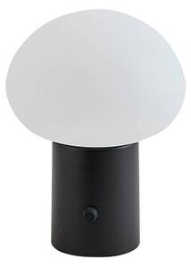 Lindby - Zelie Portable Επιτραπέζιο φωτιστικό IP44 Μαύρο/Λευκό Lindby