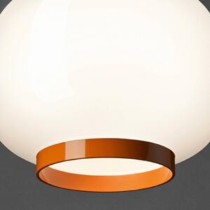 Foscarini Chouchin Reverse 1 LED κρεμαστό λευκό/πορτοκαλί