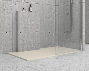 Ντουζιέρα τετράγωνη υψηλής αντοχής PIETRA Cream KARAG 80x80x2,5cm