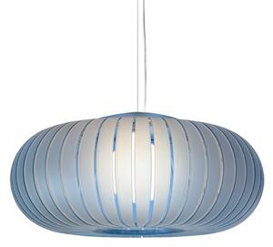 Kartell Κρεμαστό φωτιστικό Teresa Frozen, γαλάζιο, Ø 50 cm, E27, Μπλε, Σαλόνι / τραπεζαρία, Πλαστικό, σχεδιασμός