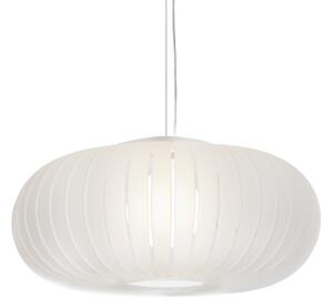 Kartell Κρεμαστό φωτιστικό Teresa Frozen, χρώμα πάγου, Ø 50 cm, E27, Λευκό, Σαλόνι / τραπεζαρία, Πλαστικό, σχεδιασμός