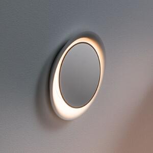 Paulmann LED χωνευτό φωτιστικό τοίχου Neordic Decorativ, λευκό, στρογγυλό, Λευκό, Διάδρομος, Πλαστικό, σύγχρονο