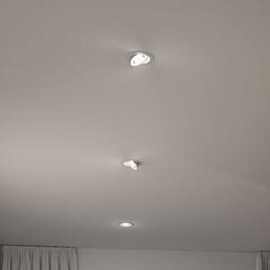 Paulmann LED χωνευτό φωτιστικό Aumus White Select CCT λευκό, σετ 3 τεμαχίων, ρυθμιζόμενος, Λευκό, Σαλόνι / τραπεζαρία, Αλουμίνιο, σύγχρονο, Εσοχή οροφής