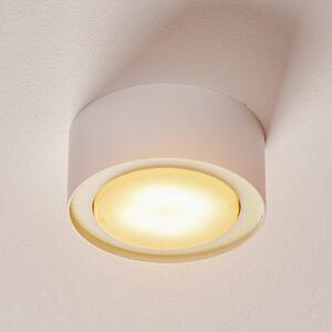 Nowodvorski Lighting Σποτ οροφής Flea από χάλυβα, λευκό, ρυθμιζόμενος, Λευκό, Σαλόνι / τραπεζαρία, Μέταλλο