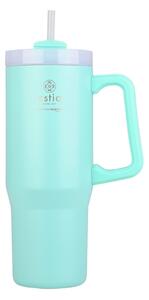 Κούπα Θερμός Με Λαβή & Καλαμάκι 900ml Estia Save The Aegean Tumbler Bermuda Green 01-28657