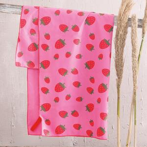 Παιδική Πετσέτα Θαλάσσης Microfiber (90x160) Rythmos Strawberry Fields