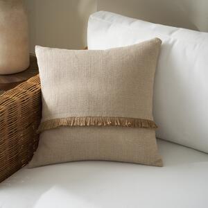 Διακοσμητική Μαξιλαροθήκη (50x50) Gofis Home Odessa Hemp Beige 533/06