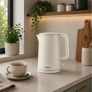 Βραστήρας Tefal Thermo Protect KO140A με χωρητικότητα 1.5L και ισχύ 1500W