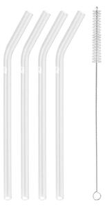 Καλαμάκια Γυάλινα Sorrento (Σετ 4Τμχ) 39500-601 23cm Clear Zwilling