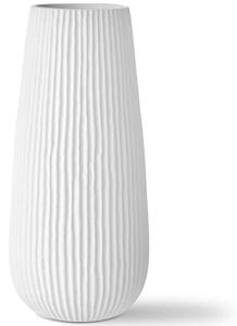 Βάζο 742TMA4846 17x17x41cm White Aberto Design