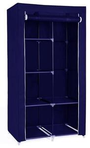 Φορητή υφασμάτινη ντουλάπα Herzberg HG-8010-BL Μπλε