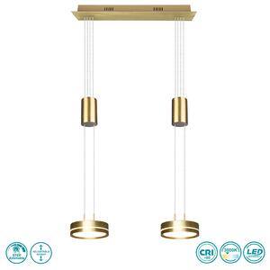 Φωτιστικό Κρεμαστό Trio Lighting Franklin 326510208 Χρυσό Ματ