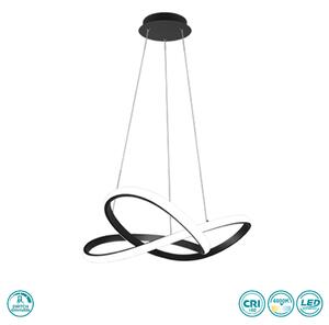 Φωτιστικό Κρεμαστό RL Lighting Course R32051432 Μαύρο Ματ (4000K)