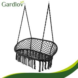 Διπλή κούνια κήπου τύπου φωλιάς Gardlov – Μαύρη