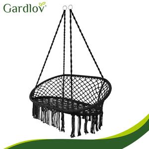 Διπλή κούνια κήπου τύπου φωλιάς Gardlov – Μαύρη
