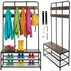 Επιδαπέδια κρεμάστρα με ράφια Ruhhy 182 cm – Για ρούχα και παπούτσια